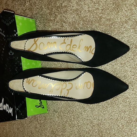 Sam Edelman Danna Suede Heels - Picture 8 of 13